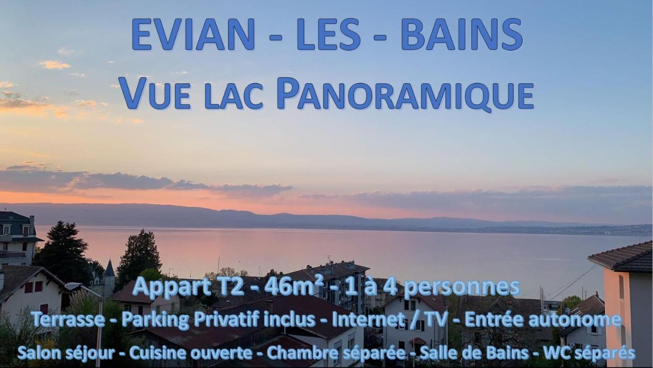 דירות אוויאן-לה-באן Vue Lac Panoramique מראה חיצוני תמונה